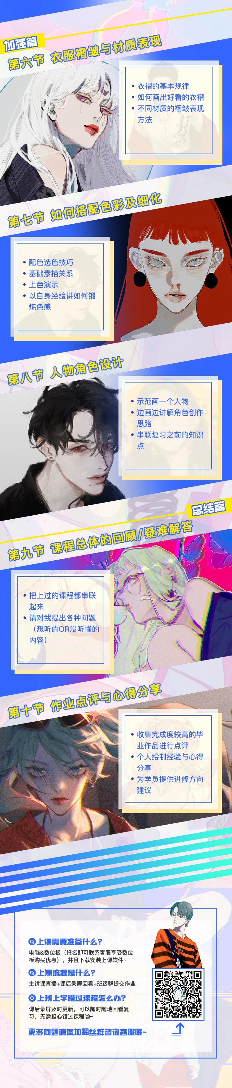 【大触来了】栗原澈韩系人物插画班【画质高清有部分课件】插图4