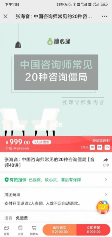 张海音 中国咨询师常见的20种咨询僵局插图