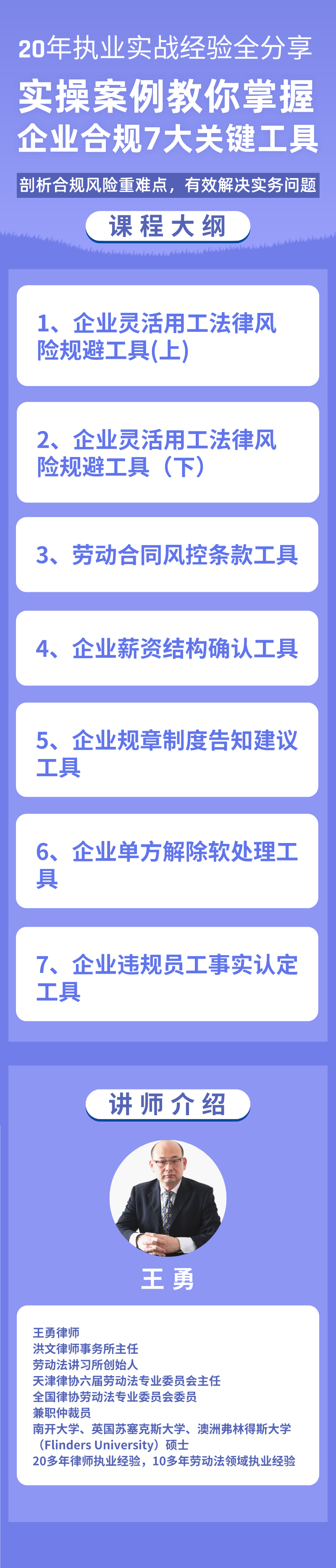 20年实操经验教你掌握企业合规7大关键工具插图