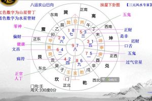 杜云学《居家环境布局高级班：三元九星阳宅风水》视频课程