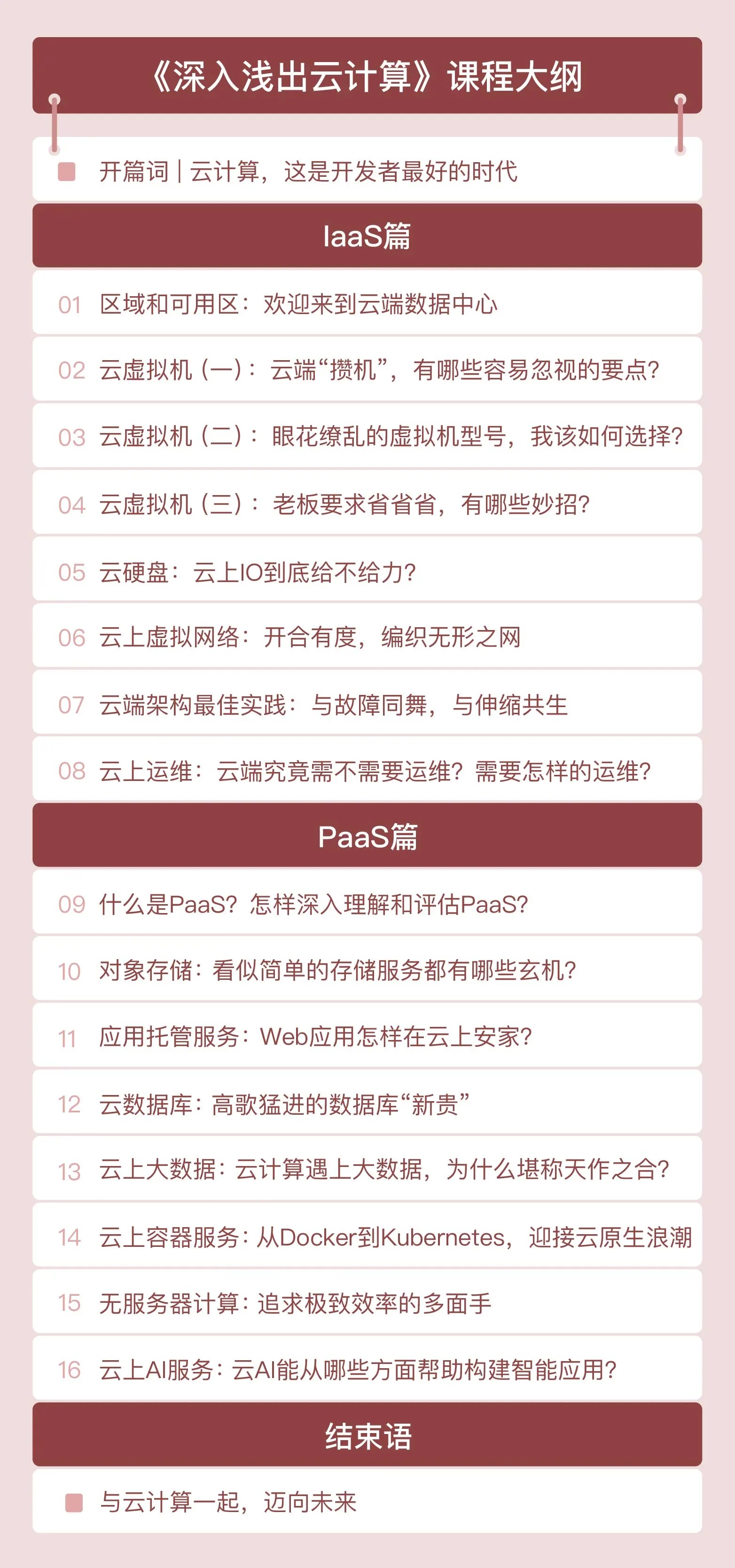 极客时间何恺铎《深入浅出云计算》插图 极客时间何恺铎《深入浅出云计算》插图
