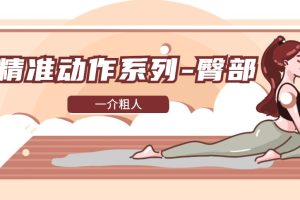 一介粗人《精准动作系列-臀部》视频课程14节