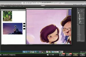 鱼雨桐插画创作基础+进阶营视频教程