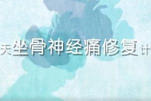 14天修复坐骨神经痛计划