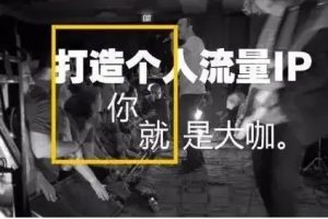 抖音企业号打造个人IP,获取独一无二的资源