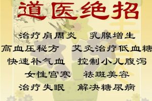敏真20个道医绝招一套