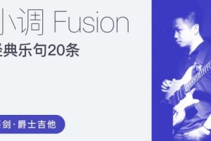 【哎呀音乐】蔡剑小调Fusion经典乐句20条（价值199）