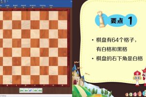 憨爸少儿国际象棋初级课程