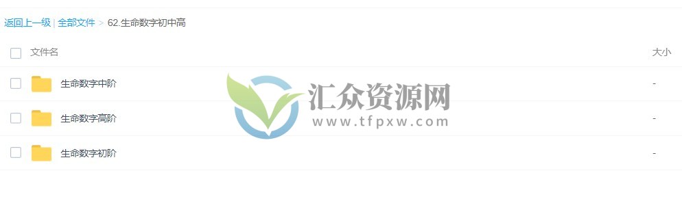 生命数字初中高级3套课程合集插图