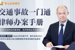 【智元法律】 魏镇胜交通事故一门通：律师办案手册