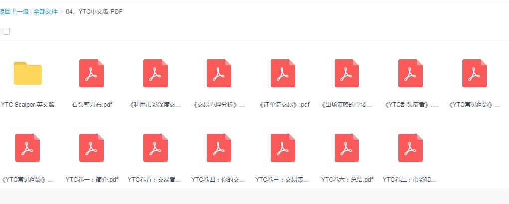 《YTC价格行为交易者》中文电子版高清全套PDF插图1
