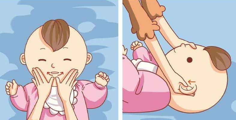 怎么给宝宝做抚触按摩-宝宝抚触按摩手法插图1