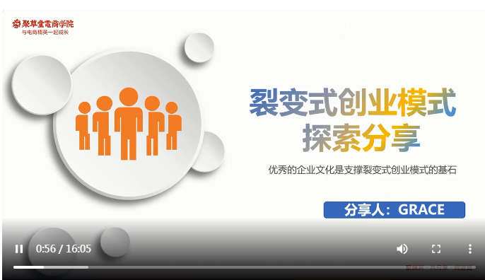 铜舟学堂《电商公司裂变式创业模式实践》视频课程 百度云下载插图