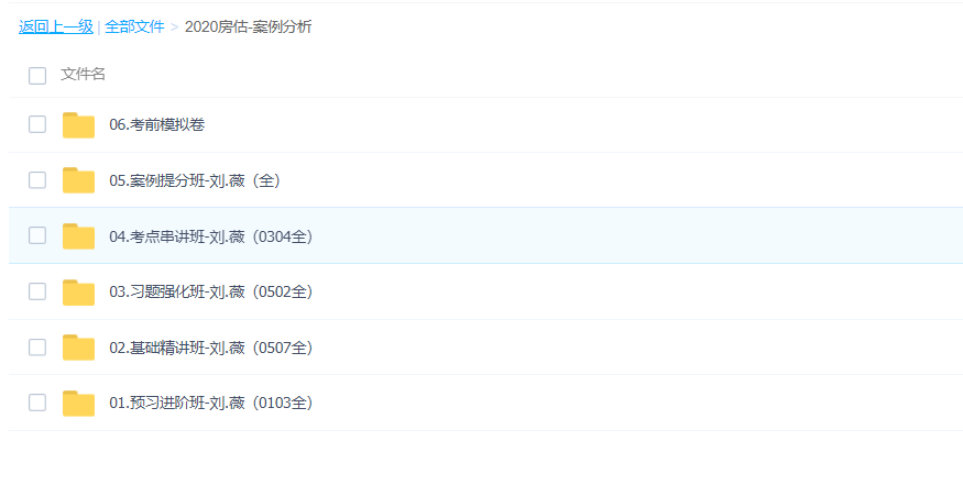 刘薇老师2020年房地产估价师《案例分析》精讲串讲模考全套视频教程 百度云下载插图1 刘薇老师2020年房地产估价师《案例分析》精讲串讲模考全套视频教程 百度云下载插图1