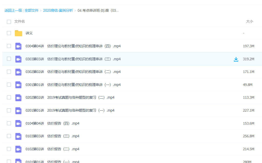 刘薇老师2020年房地产估价师《案例分析》精讲串讲模考全套视频教程 百度云下载插图4 刘薇老师2020年房地产估价师《案例分析》精讲串讲模考全套视频教程 百度云下载插图4
