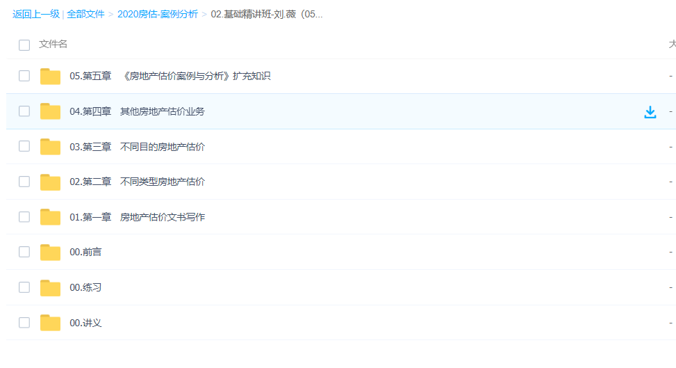 刘薇老师2020年房地产估价师《案例分析》精讲串讲模考全套视频教程 百度云下载插图6 刘薇老师2020年房地产估价师《案例分析》精讲串讲模考全套视频教程 百度云下载插图6
