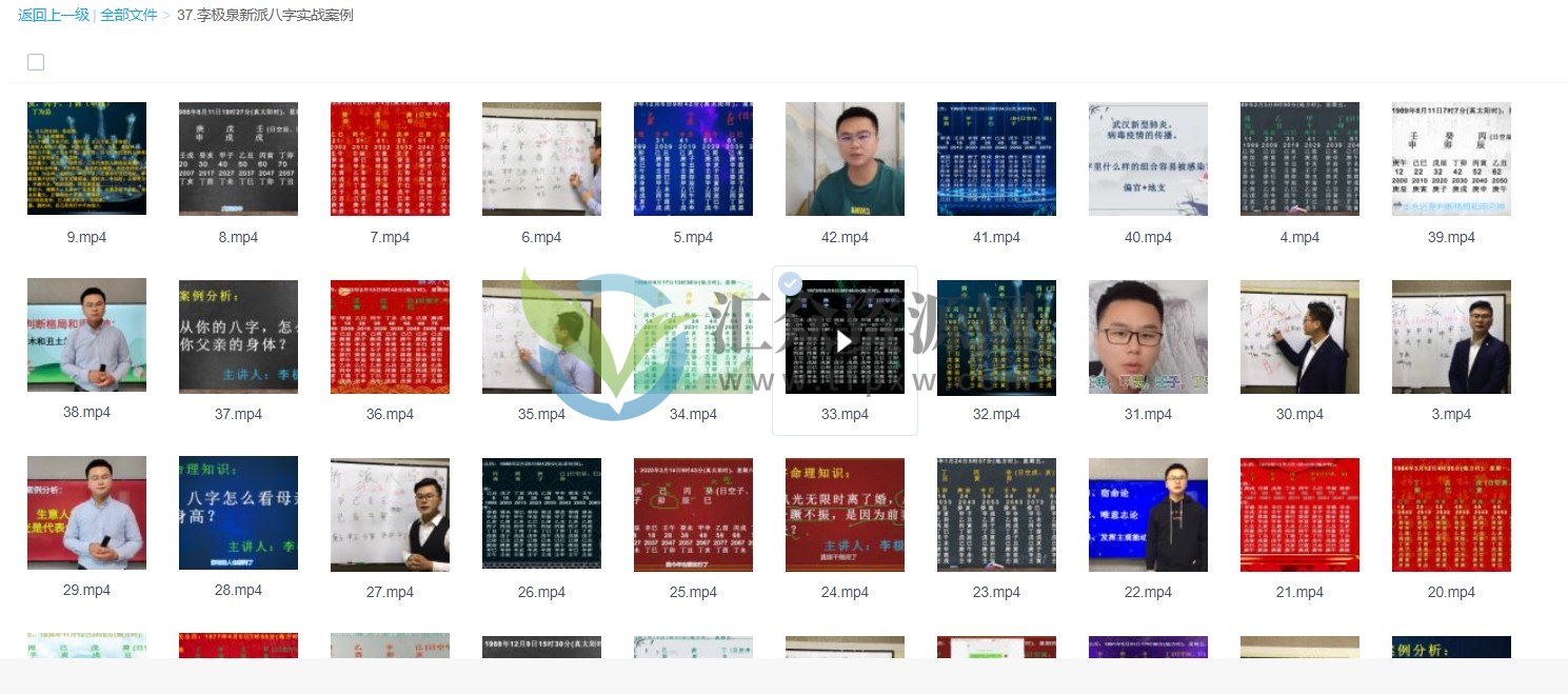 李极泉新派八字算命 新派八字实战案例视频课程插图