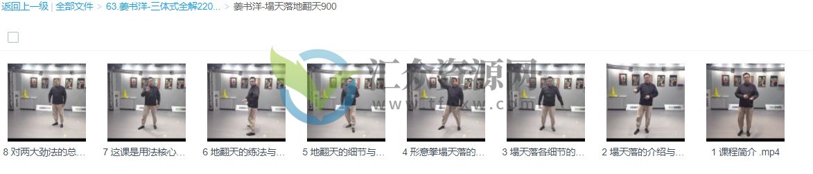 姜书洋《塌天落地翻天》+《三体式全解》视频课程 百度云下载插图