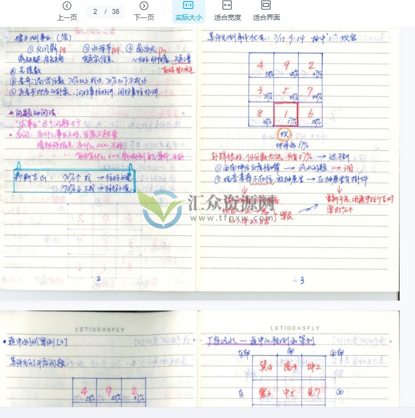 《道医财富手写笔记》PDF电子书38页 百度云下载插图1