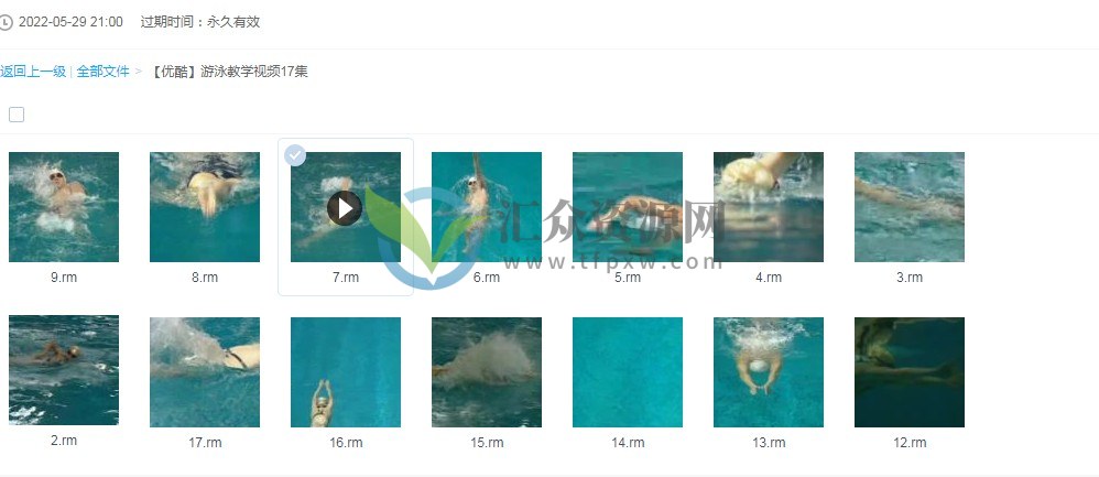 游泳教学视频17集