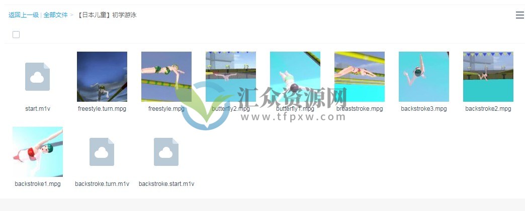 【日本儿童】初学游泳动画教学视频插图 【日本儿童】初学游泳动画教学视频插图