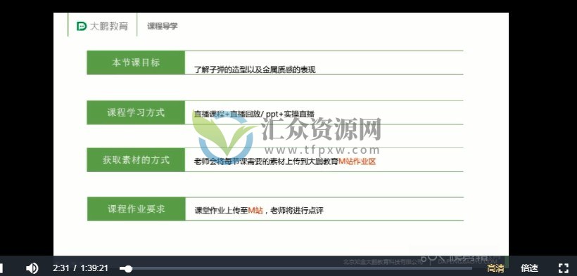 大鹏教育-素描提升课插图1