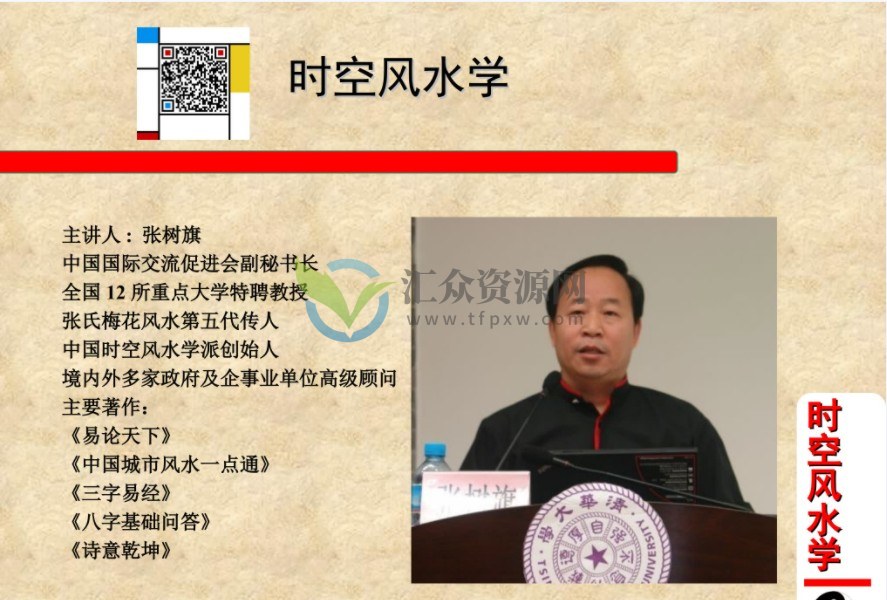 张树旗老师讲时空风水插图1 张树旗老师讲时空风水插图1