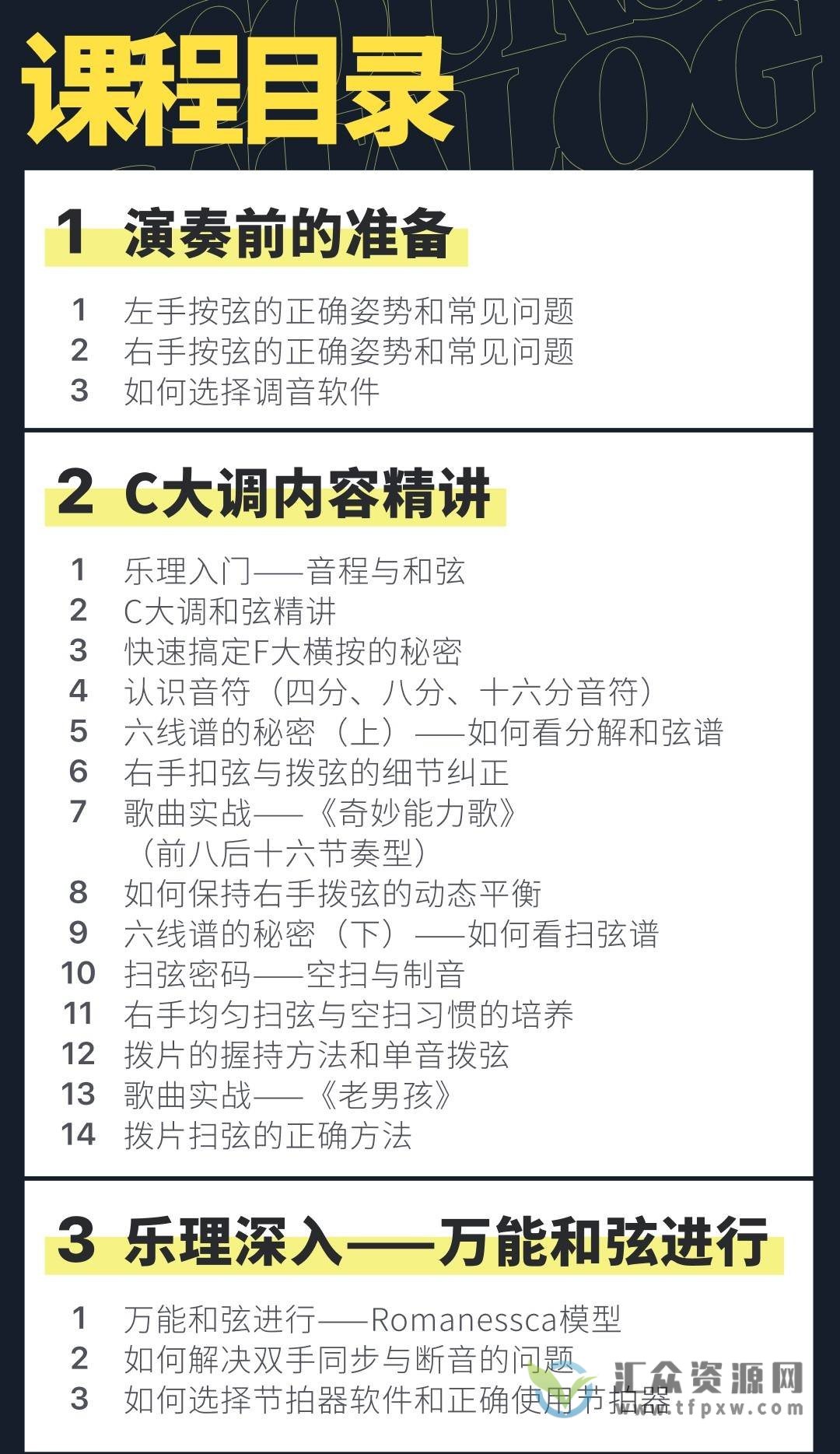 【哎呀音乐】徐又-危险吉他初级篇-吉他零基础入门插图1