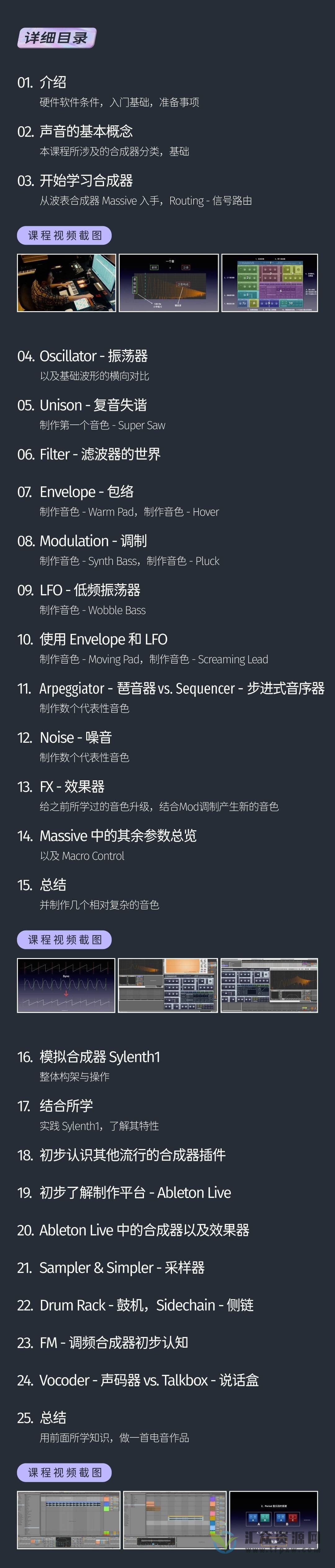 【哎呀音乐】徐又-电音制作基础精讲·危险电音插图1