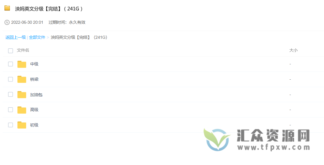 泱妈英文分级阅读营 (初级+中级+高级+加油包+桥梁) 完整版281G插图1 泱妈英文分级阅读营 (初级+中级+高级+加油包+桥梁) 完整版281G插图1