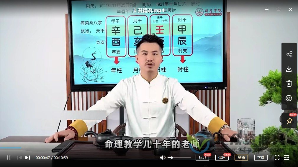 夏光明老师亲授《光明师四柱八字特训班》视频课35讲插图3