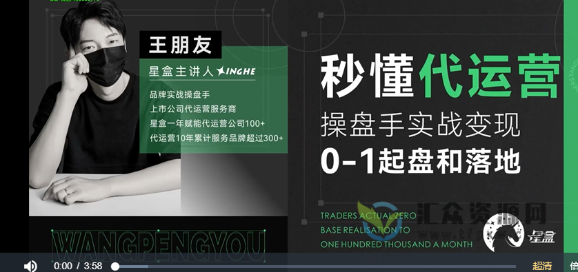 【星盒】秒懂代运营：品牌IP操盘手实战变现0-1起盘和落地插图