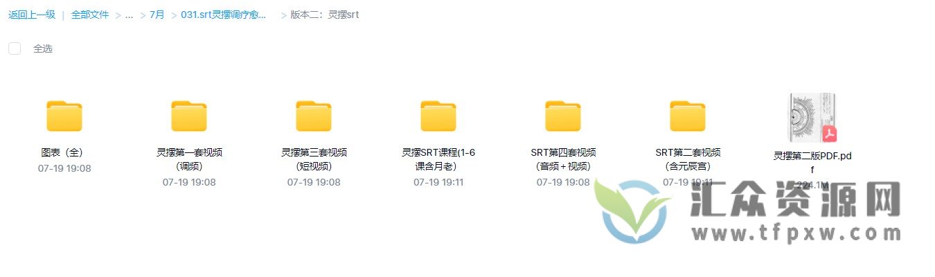 SRT灵摆调频疗愈初中高级视频教程合集-占卜神秘灵性疗愈两版本素材插图2