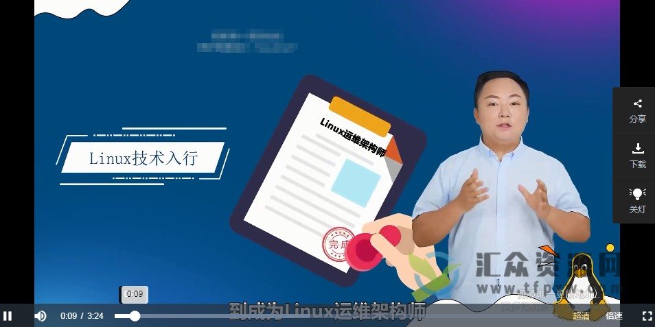 吴光科老师主讲《轻松玩转Linux》视频课程9讲插图