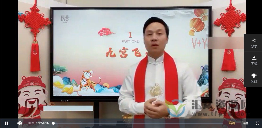 祖海老师《九宫飞星》视频讲座 百度网盘下载插图