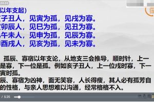 王炳森老师《八字神煞》精讲视频课20讲 百度网盘下载