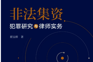 翟呈群著《非法集资犯罪研究与律师实务》PDF电子书249页 百度网盘下载