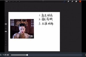 哈士奇味的鸵鸟2022年ipad插画第1期 古风头像课+现代头像课