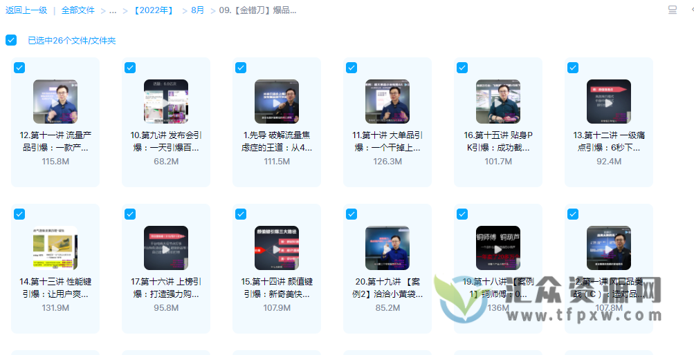 【金错刀】爆品营操盘手年课插图1