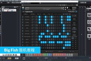 【音律屋】Big Fish Audio Sequence鼓机教程｜电子编曲必备的808鼓机音源教程 | EDM、hiphop风格