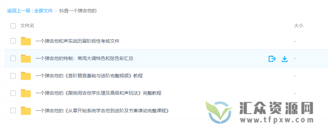 抖音一个弹吉他的吉他5套课程合集插图