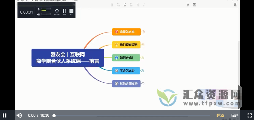 蟹老板《抖音知识分享直播》引流落地课插图