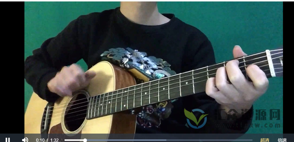 finger王老西-木吉他敲击系列课程（bluse style+rock Style）