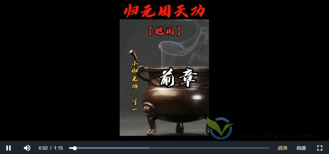 洞玄《小周天》视频课程插图1