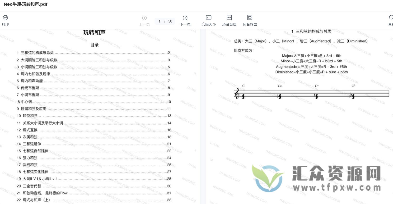 哎呀音乐Neo牛晖《玩转和声》视频+课件插图