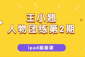 王小翘2022人物团练第2期ipad插画课