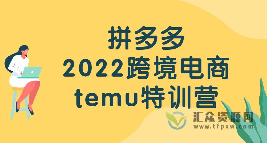 拼多多2022跨境电商temu特训营插图 拼多多2022跨境电商temu特训营插图
