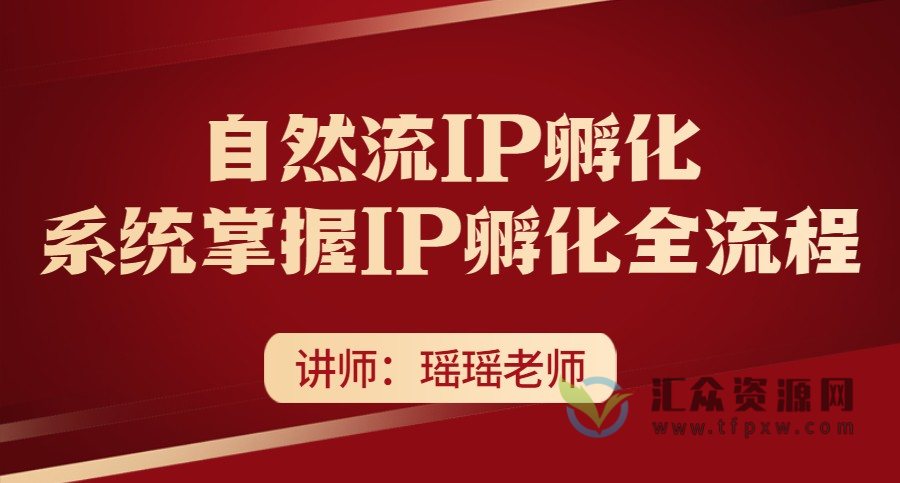 自然流IP孵化，系统掌握IP孵化全流程插图