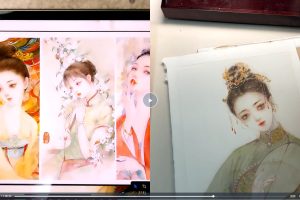 画酿幸福棉花圃2022唯美女子插画课第102期