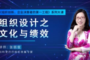 张丽俊：组织创新|组织设计之文化与绩效